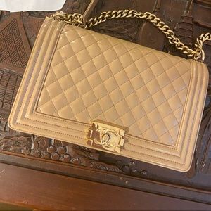 SOLD Chanel new medium boy bag